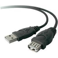 Belkin Pro USB 2.0 connection cable A/A 4.8 m black