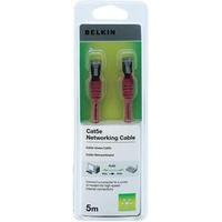 Belkin CAT 5e F/UTP patch cable Red