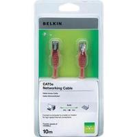 Belkin CAT 5e F/UTP patch cable Red