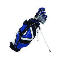 Ben Sayers M15 Package Set Steel/Graphite Stand Bag - Blue