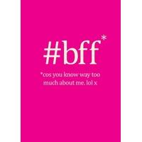 #bff | Friendship Card