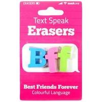 Bff Text Speak Novelty Erasers