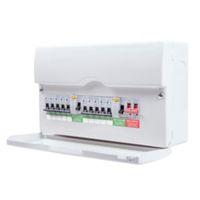 BG 100A 10-Way Metal Enclosure Consumer Unit