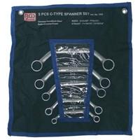 BGS Obstruction Spanner Set, in Inch Sizes 1/4-7/8 \