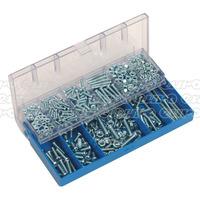 BHN366 Machine Screw & Hex Nut Assortment 366pc