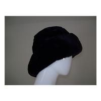 BHS Black Faux Fur Hat