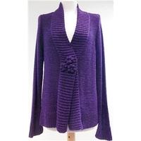 bhs size 12 purple cardigan