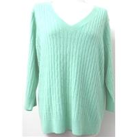 bhs size 22 green jumper