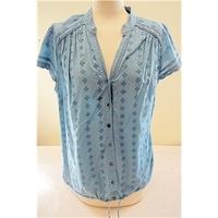 BHS - Size: 16 - Blue - Cap sleeved Top