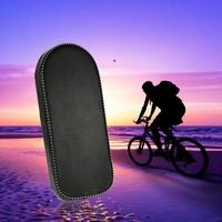 Bicycle Soft Cushion Seat Cycling Bike Rear Seat Foam Padded Cushion for Rear Rack Black