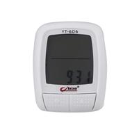 Bike Bicycle Cycling Computer Odometer Speedometer LCD Water-resistant Multifunction White