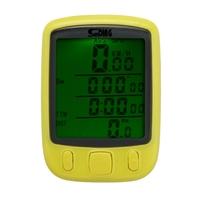 Bike Bicycle Cycling Computer Odometer Speedometer LCD Backlight Backlit Waterproof Multifunction