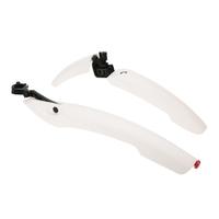 bicycle fender mtb mountain bike cycling front rear led mudguard set d ...
