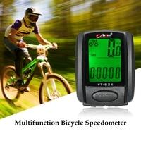 Bike Bicycle Cycling Computer Odometer Speedometer Stopwatch Thermometer Backlight Rainproof Multifunction