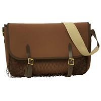 BISLEY canvas game bag - leather and brass fittings shooting and hunting bag