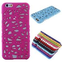 birds nest hollow out design pc hard case for iphone 6 assorted colors