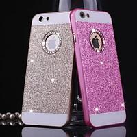 BIG D Metal Bling Pattern Back Cover for iPhone 4/4S