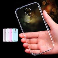 BIG D Clear TPU Soft Case for Samsung Galaxy S4 Mini I9190(Assorted Color)