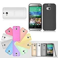 BIG D Ultra Thin Matte Back Case for HTC One M8(Assorted Color)