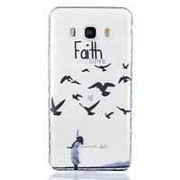 Birds Pattern Tpu Material Highly Transparent Phone Case For Samsung Galaxy G530 J3 PRO j1 J3 J5 J7 (2016)