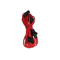 bitfenix alchemy molex to 4 x sata power extension red