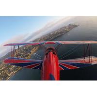 biplane coastal tour