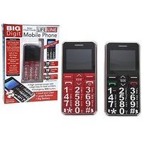 Big Digit Mobile Phone With Large Digits Sos Button Unlocked Great Senior
