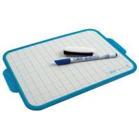 Bic Velleda Blue Trim Drywipe Board - 19x26mm