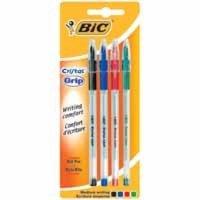 bic cristal grip asst blister 4 802796 20 pack