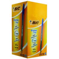 Bic Cristal Large 1.6mm Blue 880656 - 50 Pack