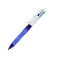 Bic 4 Colour Fashion Grip Pen Assorted Pk 12
