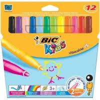 bic kids visa colour xl felt tips assorted