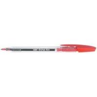 bic cristal clic ballpen red 850734 20 pack