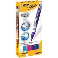 bic velleda colour dry wipe markerspk4