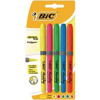 bic brite liner highlighters assorted pack of 5