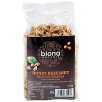 Biona Organic Honey Hazel Crunchy 375g