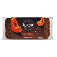 Biona Org Rye Bread with Pumpkin 500g