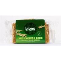 Biona Organic Rice Buckwheat Bread 250g
