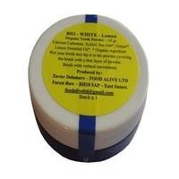 Bio-White Organic Tooth Powder Lemon 35g