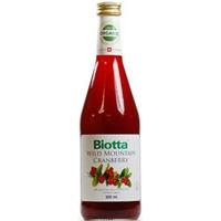 Biotta Organic Cranberry Juice 500ml