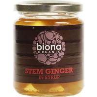 biona organic stem ginger 330g