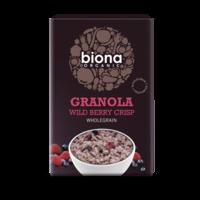 biona org wild berry granola 375g