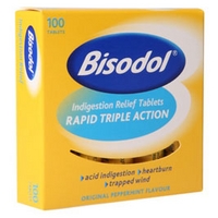 Bisodol Indigestion Relief Tablets (100)