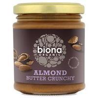 Biona Almond Butter Crunchy Org 170g