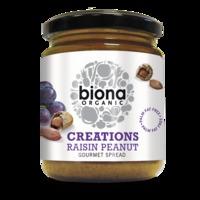 Biona Organic Raisin Peanut Spread 250g