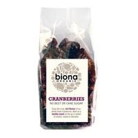 biona organic cranberries 100g