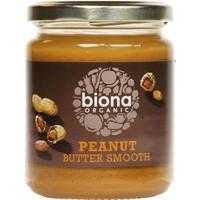 Biona Org Smooth Peanut Butter N/sal 250g