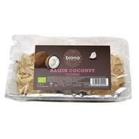 Biona Org Raisin & Coconut Cookies 240g