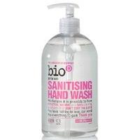 bio d hand sanitising hand wash geranium 500ml