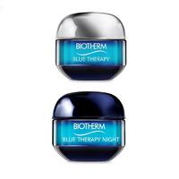 biotherm blue therapy day night duo set 2x50ml